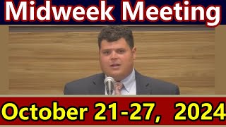 Jw Midweek meeting 1072024 [upl. by Esilec]