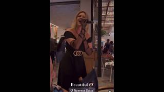 Maria Flamik at Nammos Dubai [upl. by Naillig94]