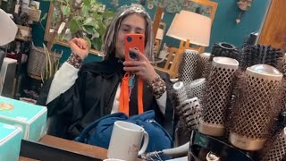 VLOG COIFFEUR  changement de tête blabla et beauté [upl. by Airtened]