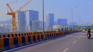 Gachibowli Hyderabad ShlipaLayout Flyover hyderabad hyderbadinfra [upl. by Anestassia]