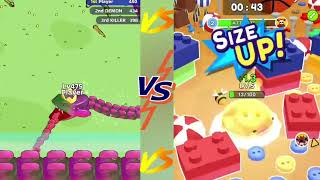 Super Slime Game VS Snake Clash [upl. by Silado]