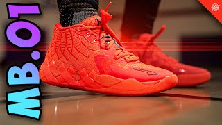 Puma MB01 Performance Review LaMelo Ball Signature Shoe [upl. by Claudy]