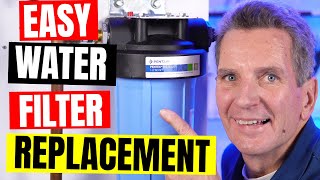 HOW to Change WHOLE HOUSE WATER FILTER in 7 EASY Steps [upl. by Hastings]