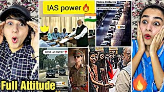 IAS  UPSC Officers Full Attitude Videos 😈🔥 Power of IAS  UPSC🇮🇳 Pakistani Reaction [upl. by Colombi287]