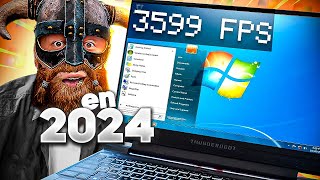 Windows 7 en 2024 para GAMERS  Que se PUEDE HACER [upl. by Aleira]