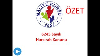 6245 Sayılı Harcırah Kanunu Özet [upl. by Ihcalam]