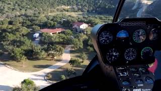 Robinson R66 Landing in Hangar13 [upl. by Javed]