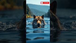 Facts about WOLF facts animals nature ai knowledge wildlife information [upl. by Viv679]