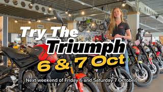 TRIUMPH TRIDENT amp TIGER 660 SPORT  TRY THE TRIUMPH TLM NIJMEGEN [upl. by Einnig282]