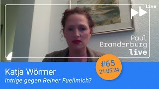 65 – Katja Wörmer Intrige gegen Reiner Fuellmich [upl. by Ardnuahsal]