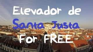 Elevador de Santa Justa for FREE Vlog 15 [upl. by Allis]