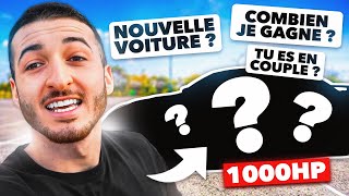 JACHETE UNE VOITURE DE 1000 CHEVAUX  Suisje en couple  Combien je gagne 👩‍❤️‍👨💶 [upl. by Heilner358]