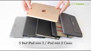 Top 5 Best iPad mini 3 cases MoshiIncaseDODOcaseHexBooq [upl. by Otreblide914]