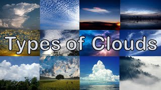 Types of Clouds  Shape color weather height and all about Clouds  Geography [upl. by Demodena]