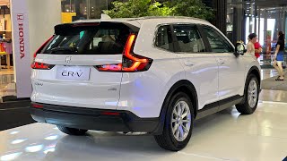 2024 HONDA CRV 15L Turbo White Color  Exterior and Interior [upl. by Gershom]