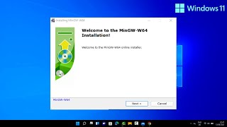 How to Install MinGW GCCG Compiler in Windows 11 [upl. by Yelrehs]