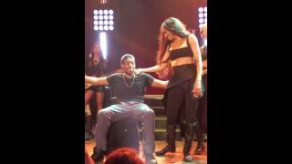 Ciara Gives Fan A Lap Dance  Jackie Tour [upl. by Giarc826]