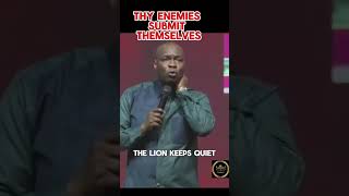 THY ENEMIES SUBMIT THEMSELVES apostlejoshuaselman youtubeshortstrending trendingshorts video [upl. by Llehcor]