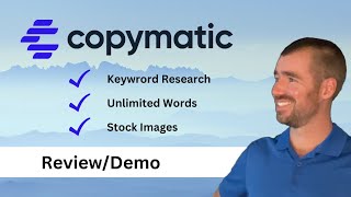 Is Copymatic the BEST VALUE AI Writer Review  Demo [upl. by Alby730]