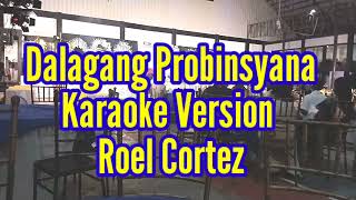 DALAGANG PROBINSYANA KARAOKE SONG ROEL CORTEZ [upl. by Eissirhc612]