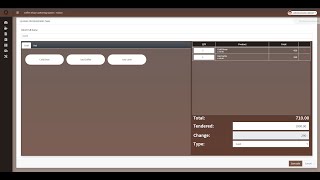 Coffee Shop Cashiering System in PHP DEMO [upl. by Venator423]