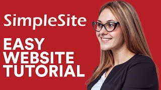 Simplesite Tutorial How to Make a Website for Beginners Easy [upl. by Anyotal]