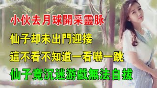 EP294：小夥去月球開采靈脈，仙子卻未出門迎接，這不看不知道一看嚇一跳，仙子竟沈迷遊戲無法自拔 [upl. by Conah]