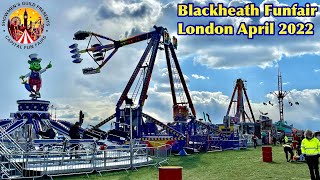 Blackheath Funfair London April 2022 [upl. by Ahseiym810]