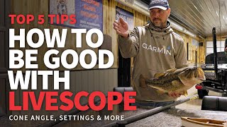 5 TIPS to be Good with LIVESCOPE Cone Angle Settings amp MORE [upl. by Labanna]