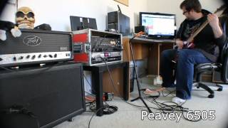 Digitech GSP1101 vs Peavey 6505 [upl. by Fabri]