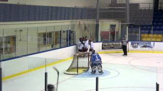 Clarington AAA Zone Toros 2 on 1 tap in goal [upl. by Einnalem]