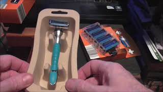 Aldi Lacura 5 blade razor review [upl. by Ireva]