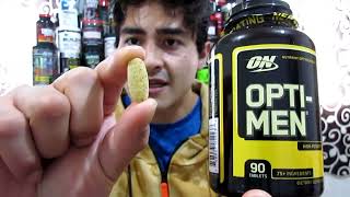 Animal Pak vs Opti Men 😱 Batalla de Suplementos Multivitamínicos 🔥💪😎 LuisAguilarFitness [upl. by Severen125]