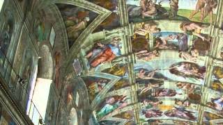 22 Michelangelo Buonarotti Deckenfresko Sixtinische Kapelle 15081512 VatikanRom Italien [upl. by Roanna]