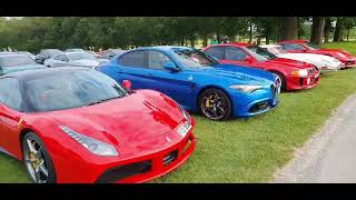 2of3 Helmingham Hall Suffolk Sports and Supercar Club June 6th 2024 Evening BBQ meet [upl. by Ardenia813]