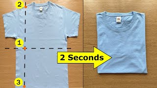 How to Iron a T Shirt or Polo Shirt [upl. by Carmine469]