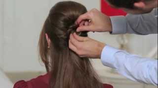 Easy amp Quick Hairstyle for Short Hair Using an Elastic Comb❤️‍🔥❤️‍🔥❤️‍🔥 [upl. by Naraj]