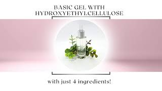 Basic Gel with Hydroxyethylcellulose Natrosol 250 HHR [upl. by Cloe]