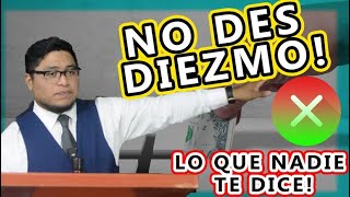 La Verdad del DIEZMO  Prédica Cristiana  Te sorprenderás Lo que NADIE te dice [upl. by Dalury]