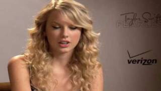 Taylor Swift talks about Fearless and Performing Live [upl. by Bernadene243]