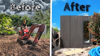 I BUILT THIS TINY HOUSE FOR 150 DAYS AND THIS IS HOW IT TRANSFORMED [upl. by Cardinal]