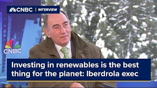 Best thing to do for the planet and the people is invest in renewables Iberdrolas Galán [upl. by Gratianna]