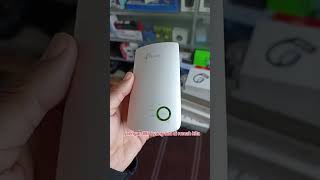 Rekomendasi WiFi Extender Penguat Sinyal WiFi TP Link review shorts reviewelektronik [upl. by Tuesday237]