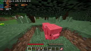 MINECRAFT 111 OPTFINE  NO INTEL i31115g4  4GB DE RAM  300GHz 1280x720 [upl. by Ziladnerb]