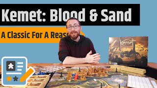 Kemet Blood amp Sand Review  I Want Every Single Last Power Tile [upl. by Cohbert]