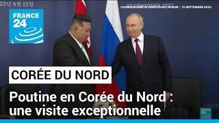 Poutine en Corée du Nord  une visite pour un quotpartenariat stratégiquequot • FRANCE 24 [upl. by Koran]