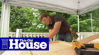 How to Build a Laminate Counter  This Old House [upl. by Akeme553]