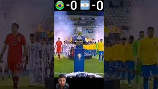 Copa America Arg vs Brz argentina brazil shorts copaamerica [upl. by Enitsahc]