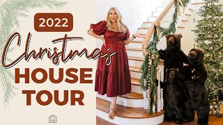 2022 Christmas HOME TOUR  Cozy Christmas Decor Inspiration  decoratewithme [upl. by Dickinson]