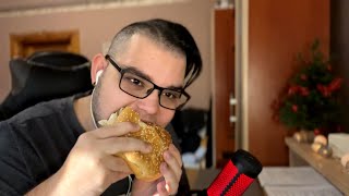 VEGETÁRIÁNUS WHOPPER MUKBANG MAGYAR ASMR [upl. by Mikeb]